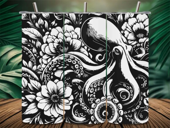 Floral Octopus Tumbler: A Designer's Review for Embroidery