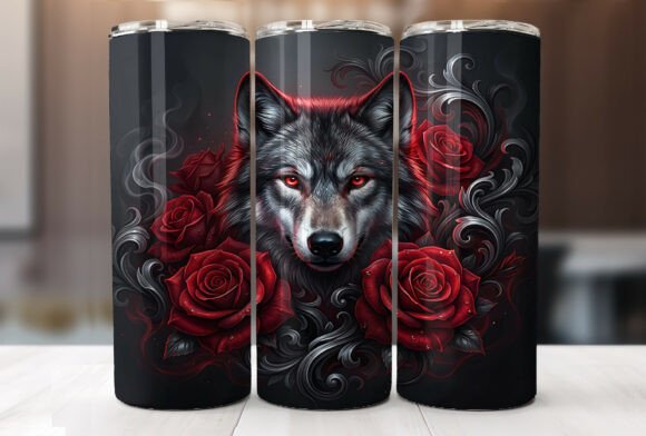 Gothic Wolf Red Rose: A Designer's Review