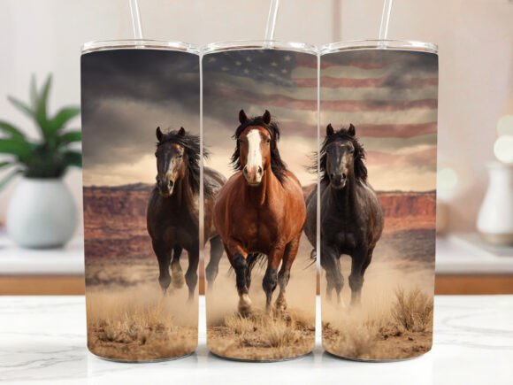 Horse Tumbler Design: A Designer's Review for Embroidery
