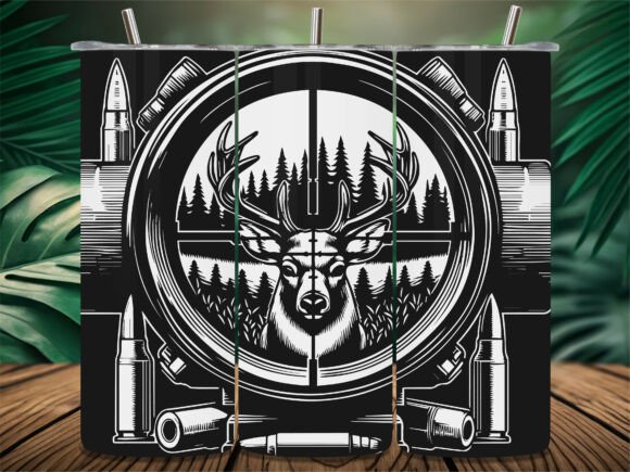 Hunting Scope Buck Target Tumbler Design Review