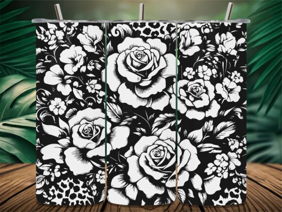 Leopard Rose Floral Tumbler: A Designer's Review