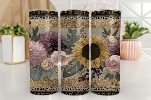 Leopard Sunflower Tumbler Design Review