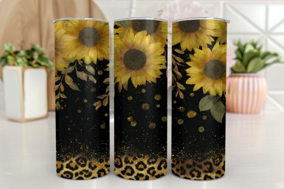 Leopard Tumbler Wrap PNG Sunflower Review