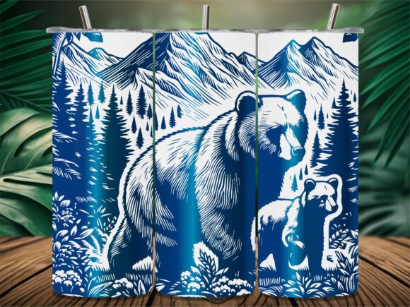 Mama Bear Mountains Forest Tumbler: A Designer's Review