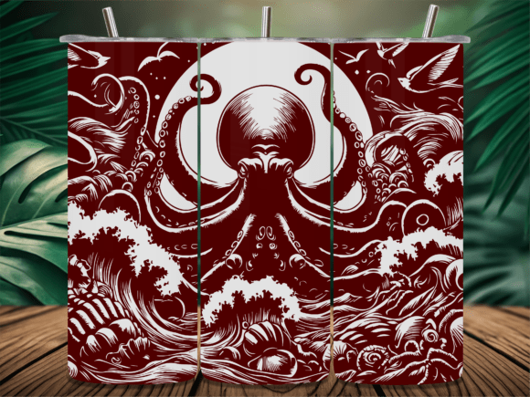 Mythical Kraken Octopus Tumbler: A Designer's Review
