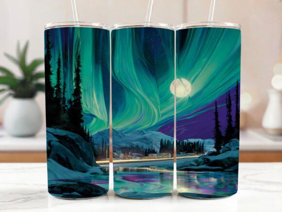 Northern Lights Sublimation Design: A Designer's Review