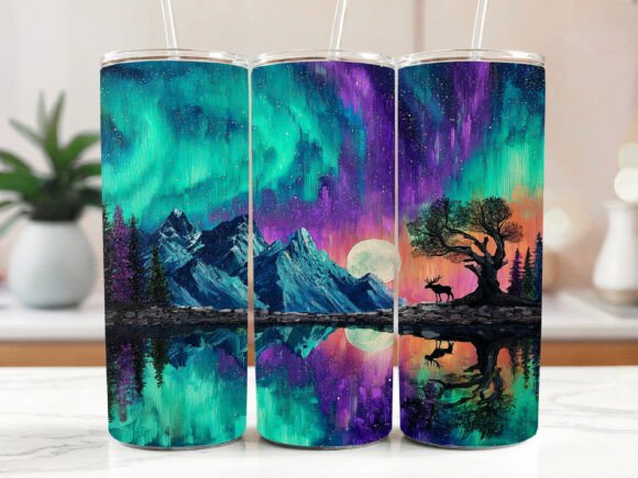 Northern Lights Tumbler Wrap Aurora: A Designer's Review