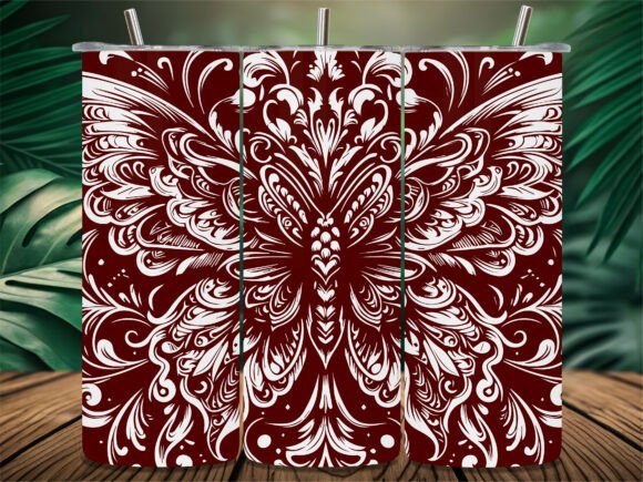 Ornate Boho Butterfly Laser 20oz Tumbler Review