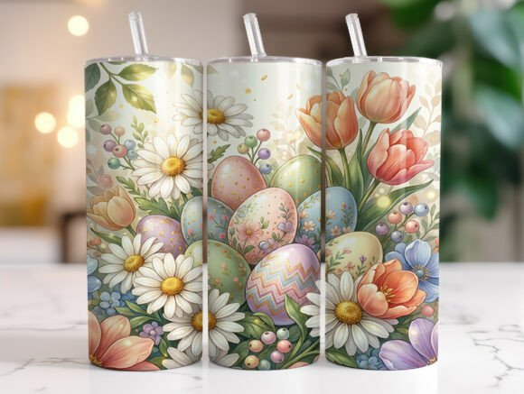 Review: Spring Floral Easter Egg Tumbler Wrap for Stitchers
