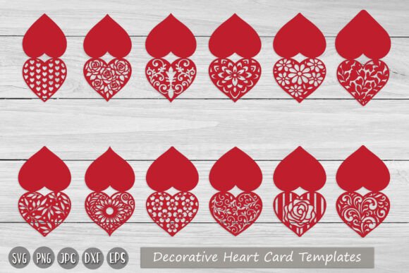 Review: Valentine's Day Card, Love Hearts Cut Design