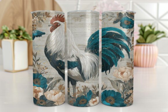 Rooster 20 Oz Tumbler Wrap PNG: A Designer's Review
