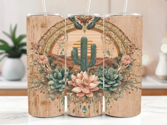 Seamless Desert 20 Oz Tumbler Wrap Review