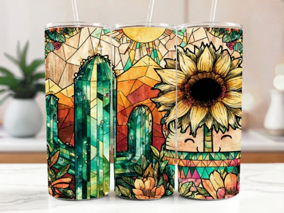 Western Cactus Tumbler Design: A Designer's Review