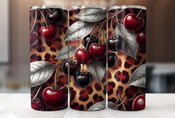 Wild Cherry Leopard Print Tumbler Wrap: A Designer's Review
